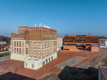GAMPA and Sféra with Public Spaces of Automatic Mills in Pardubice